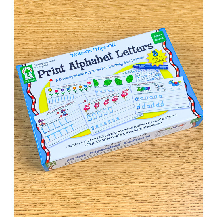 Carson Dellosa Publications Print Alphabet Letter | Wayfair